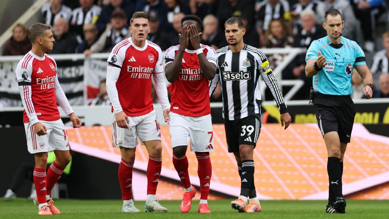 图片:纽卡斯尔 1-2 阿森纳