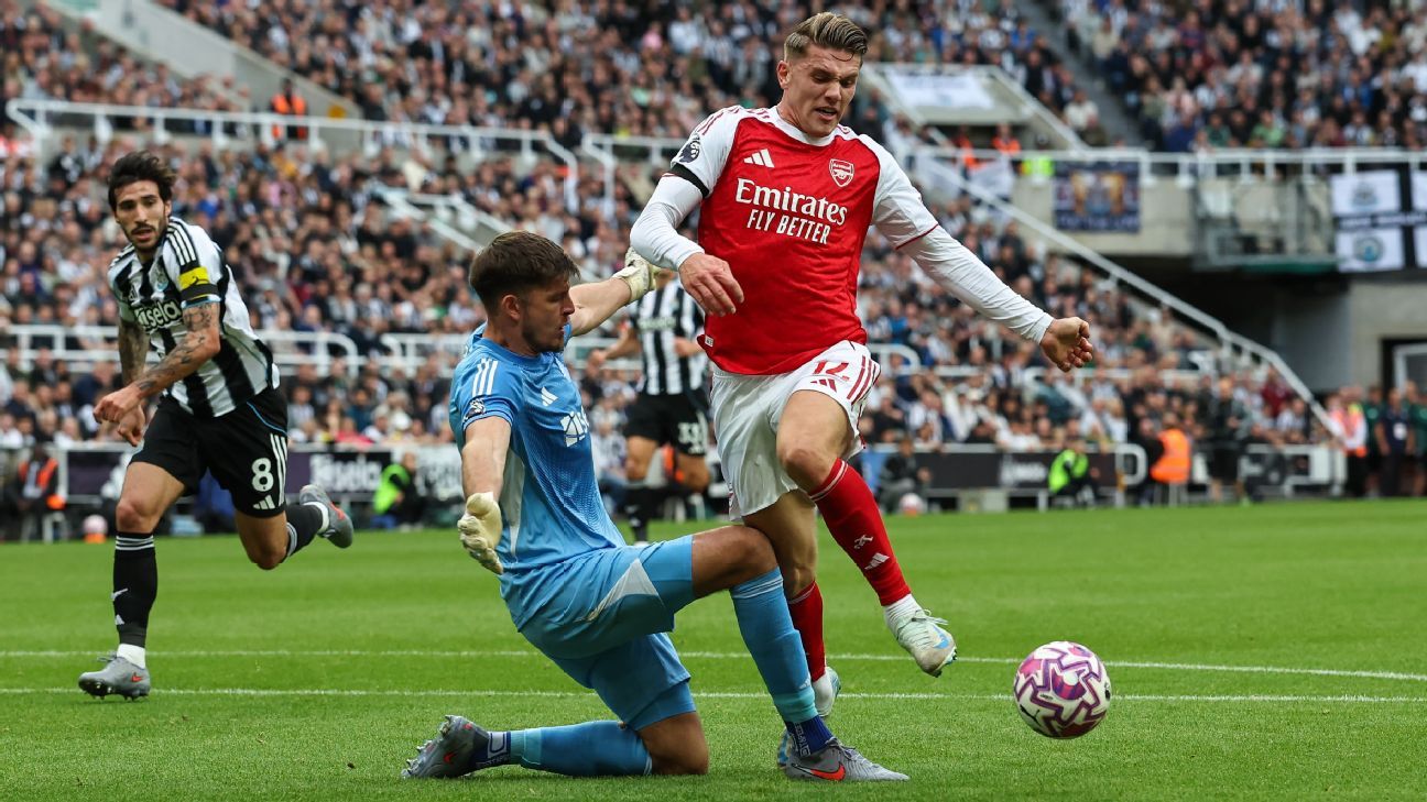 图片:纽卡斯尔 1-2 阿森纳