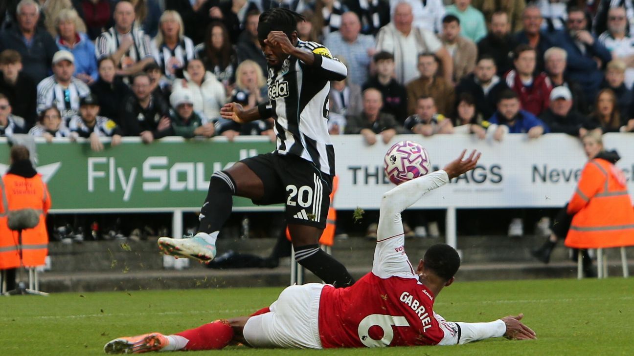 图片:纽卡斯尔 1-2 阿森纳